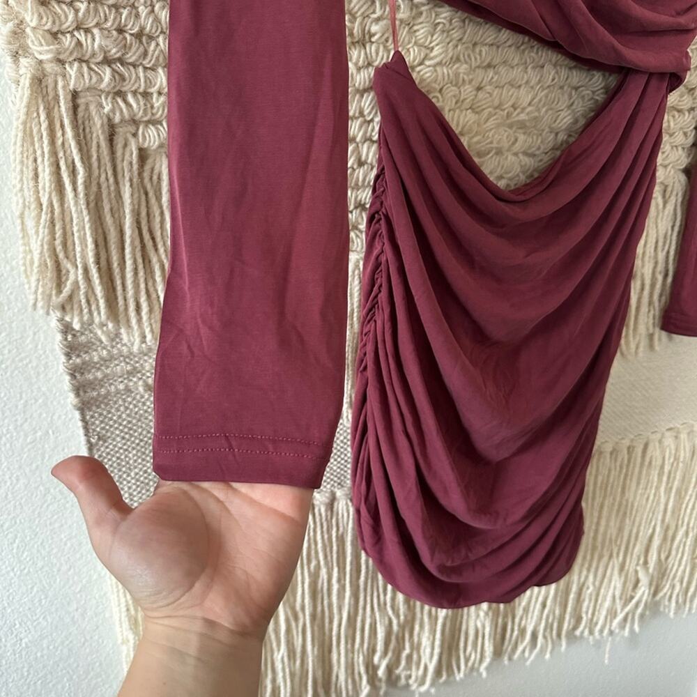 Bardot Rosa Ruched Mini Dress NWT - Picture 6 of 8